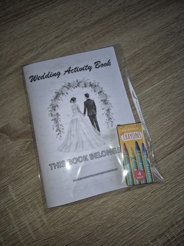 Wedding activity packs size - activity,