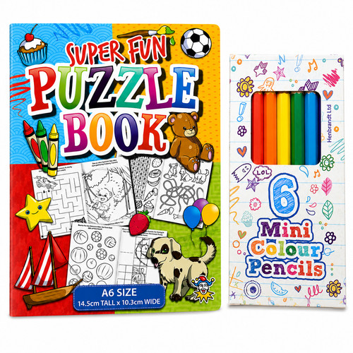 Kids mini puzzle activity book - mini,