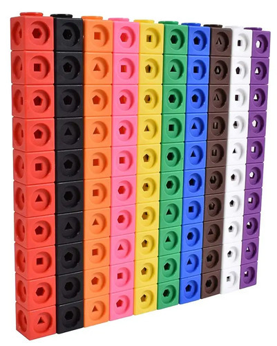 Maths linking cubes pack - maths,