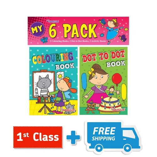 Pack mini colouring - 6,