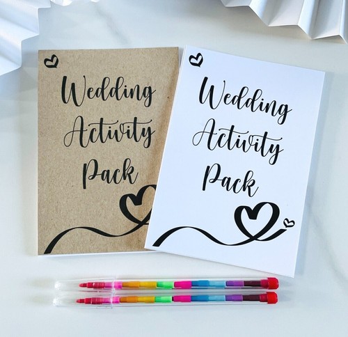Kids wedding activity pack - kids,