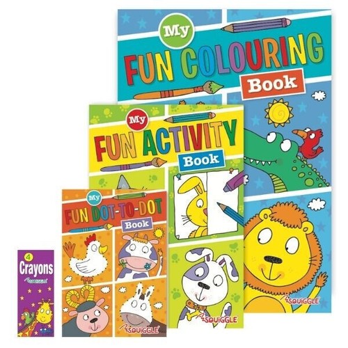 Colouring activity pack with - colouring,