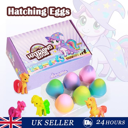 Unicorn hatching surprise eggs - hatching,