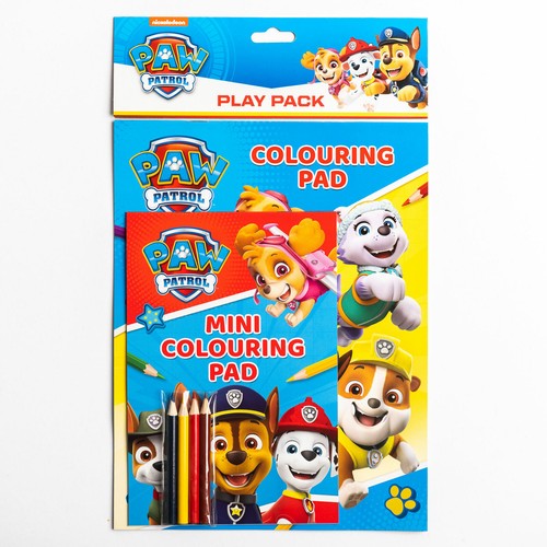 Paw patrol play pack - paw, colouring