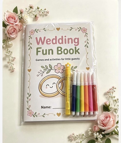 Kids wedding activity puzzle - kids,