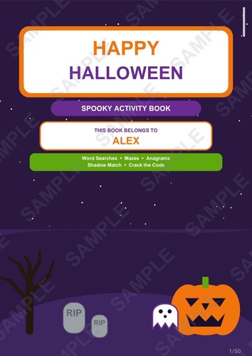 Printed personalised page - printed,