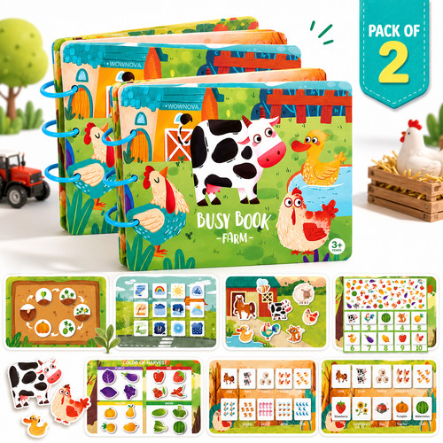 Pack busy books - books, toddlers
