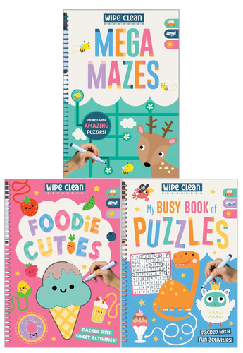 Kids travel wipe clean - travel,