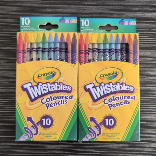 Crayola twistables pencils - twistables, 2x