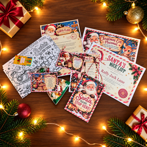 Personalised christmas eve - personalised,