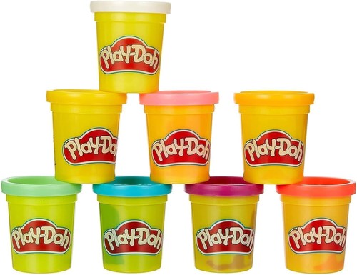 Play doh pack rainbow - 8-pack,