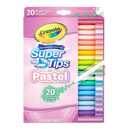 Crayola pastel supertips - pastel,