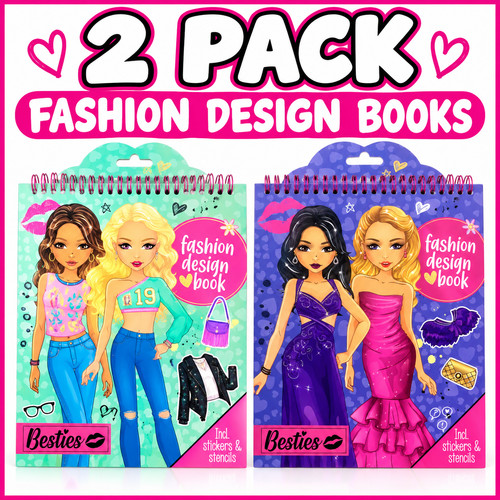Pack girls fashion design - 2,
