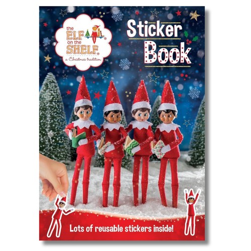 Elf the shelf sticker - shelf, book