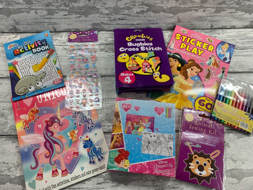 Kids travel activity pack half - travel,
