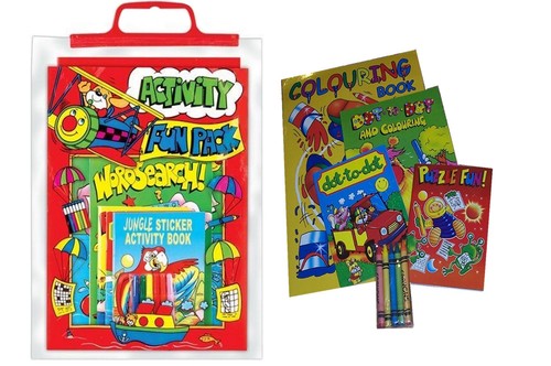 Red activity fun pack bag - fun,