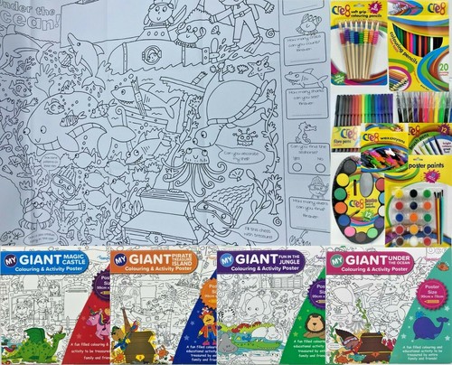 Giant colouring activity - giant, &