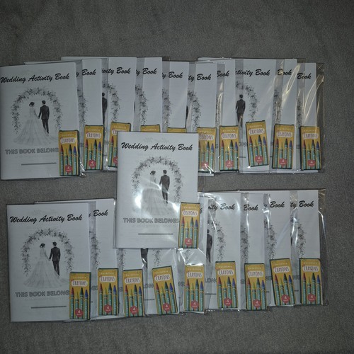 Wedding activity packs for - 20,